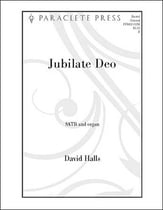 Jubilate Deo SATB choral sheet music cover